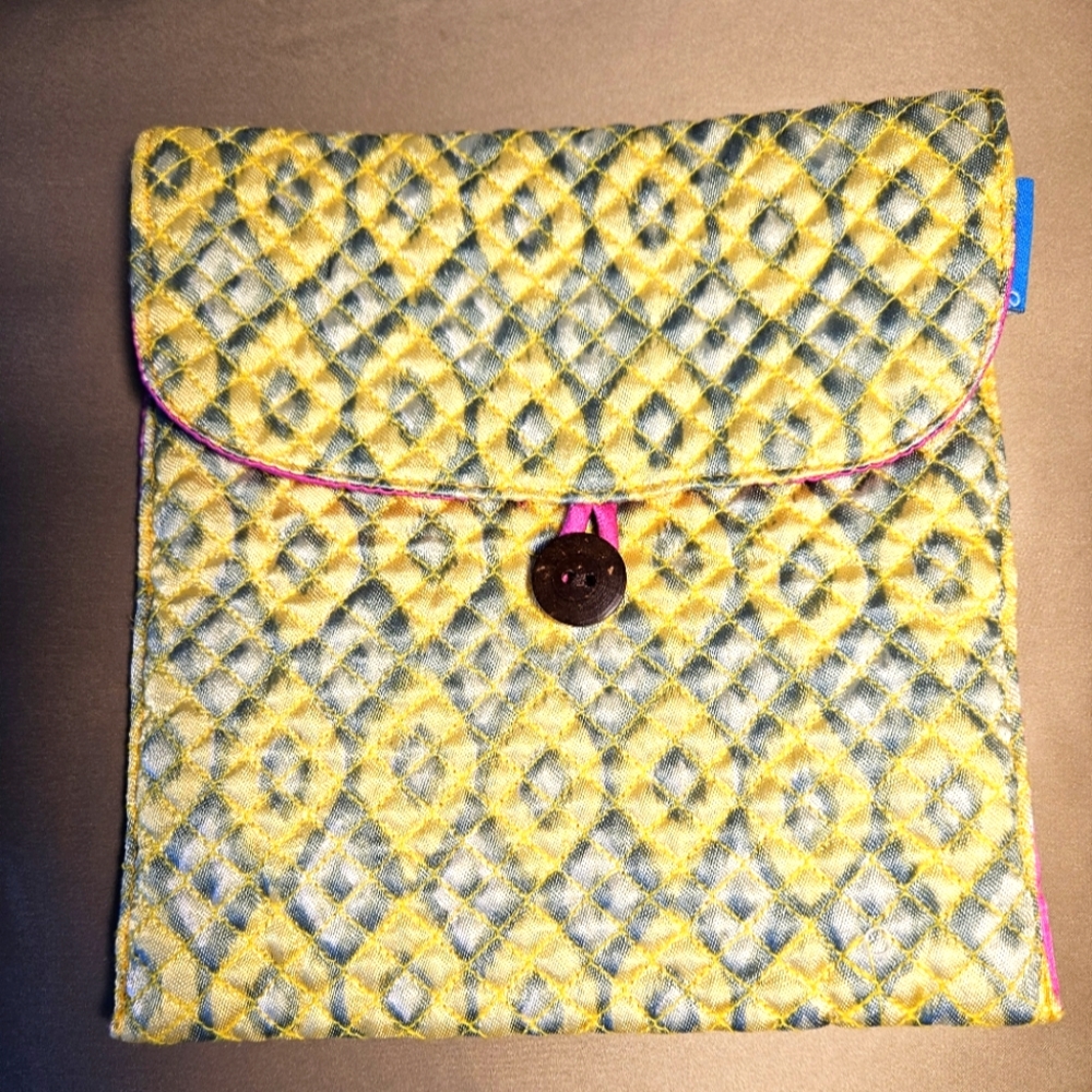 Julie Vos Large Quilted Jewelry Bag